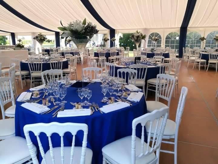 Réception élégante organisée par Miel Events